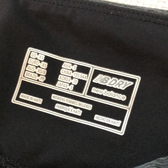 New balance excess NBA dry cropped workout leggings – heathered gray - Picture 2 of 3